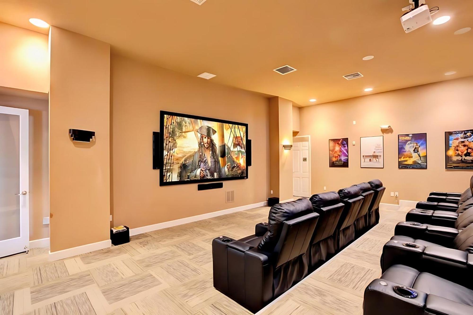 Family Resort - 6Br Mansion - Private Pool, Home Theater, Bbq And More Киссимми Экстерьер фото