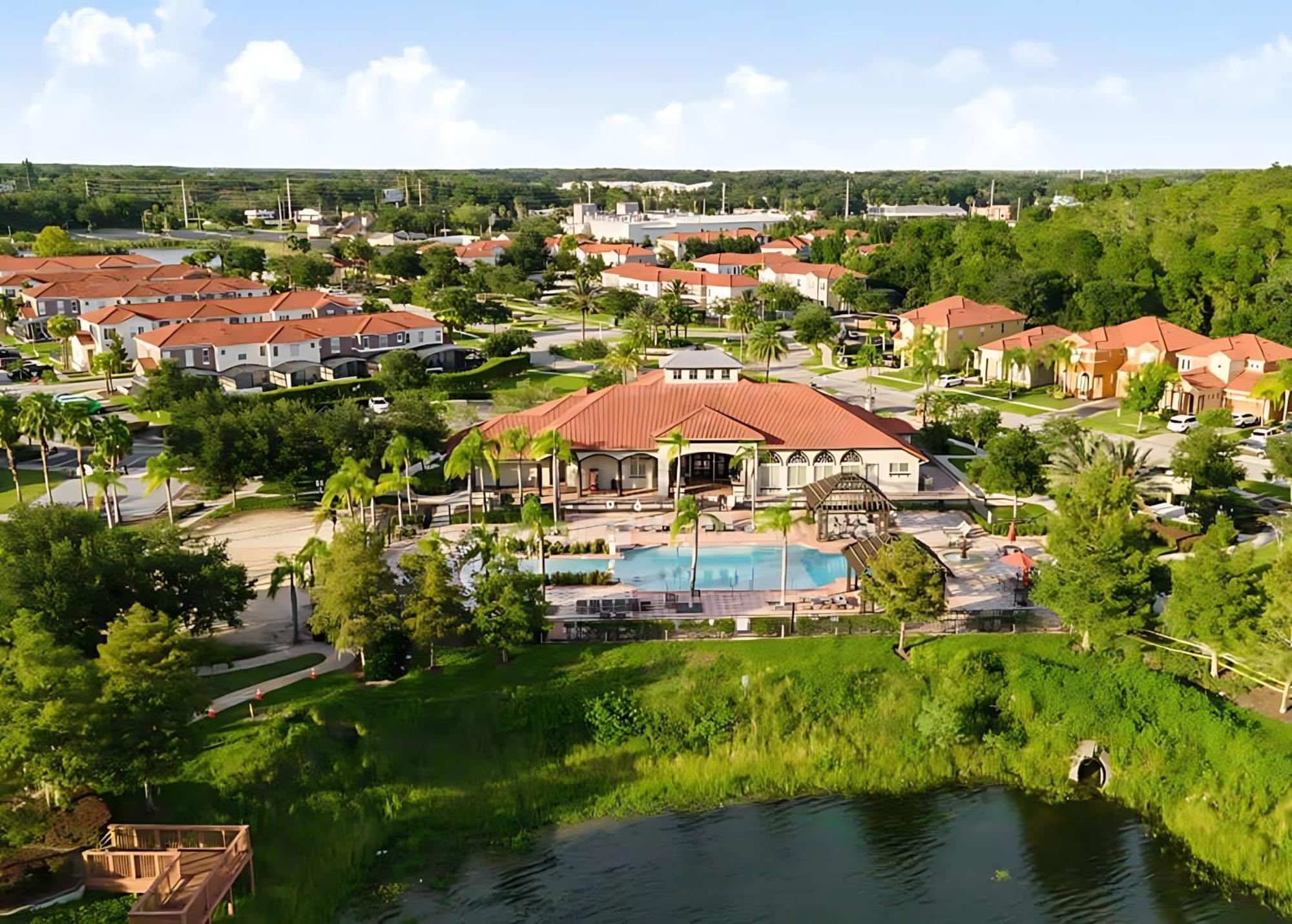 Family Resort - 6Br Mansion - Private Pool, Home Theater, Bbq And More Киссимми Экстерьер фото