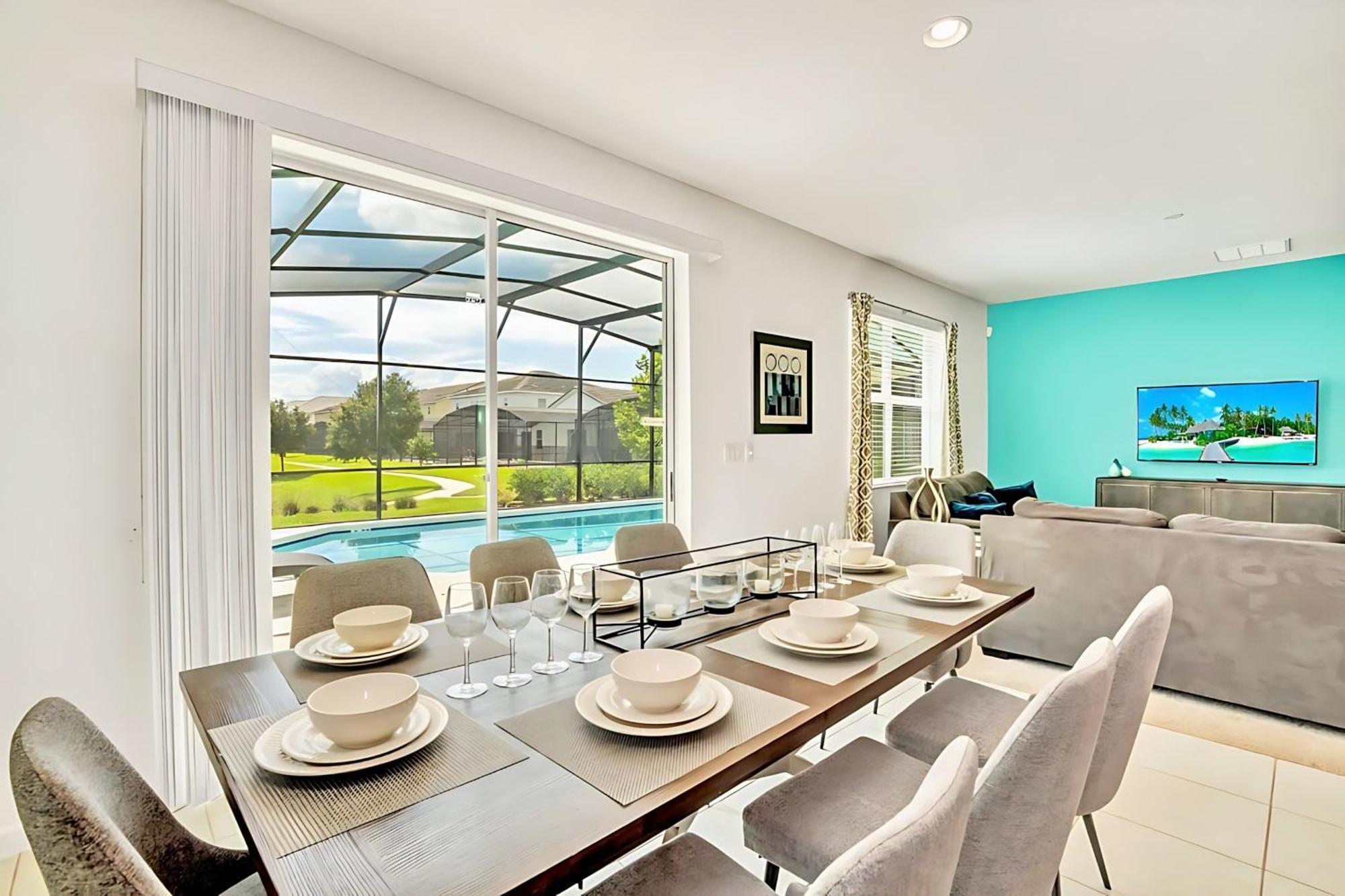 Family Resort - 6Br Mansion - Private Pool, Home Theater, Bbq And More Киссимми Экстерьер фото